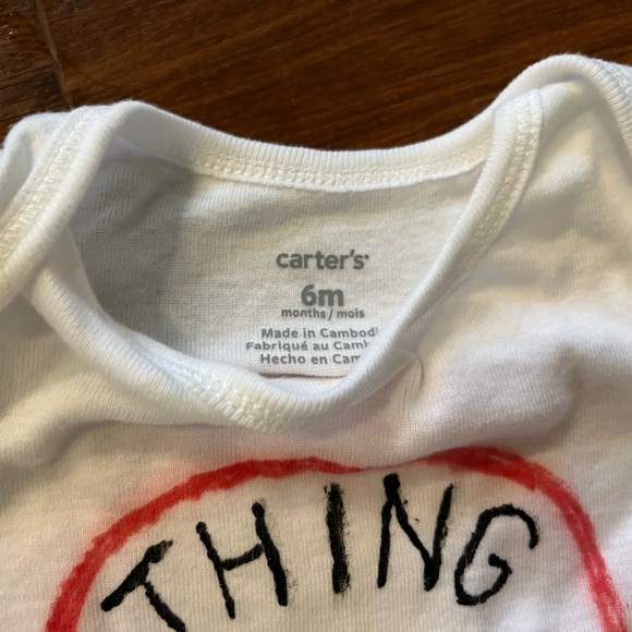 Dr. Seuss Thing 1 Thing 2 Twin Onesies - Picture 2 of 4